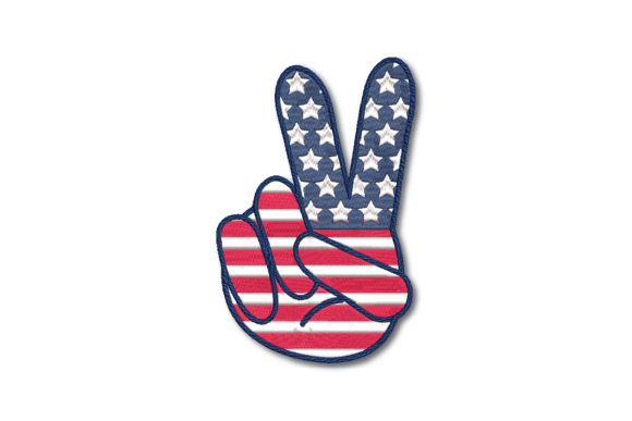 American Peace Sign Embroidery Review