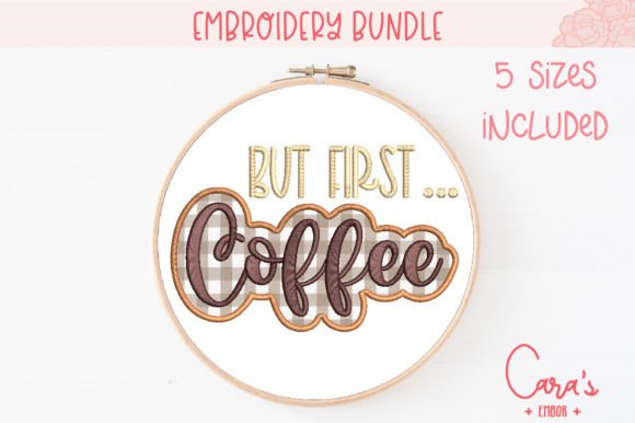 But First Coffee Applique Review