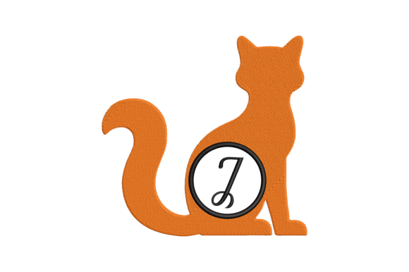 Cat Letter J Embroidery Design Review