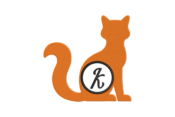 Cat Letter K Embroidery Design Review