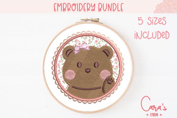 Cute Bear Pink Applique Review