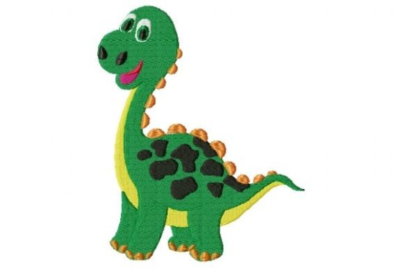 Friendly Dinosaur Embroidery Review