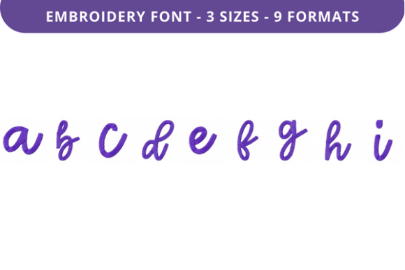 Greatly Beloved Font Lowercase a to I Review