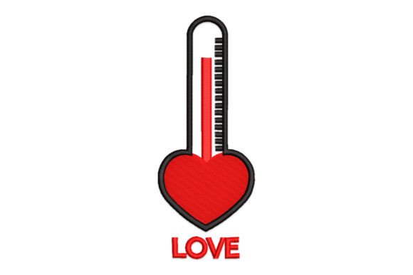 Love Thermometer Embroidery Review