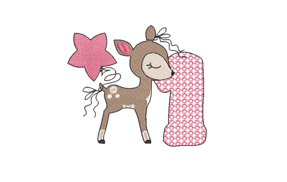 Number One Cute Deer Embroidery Review