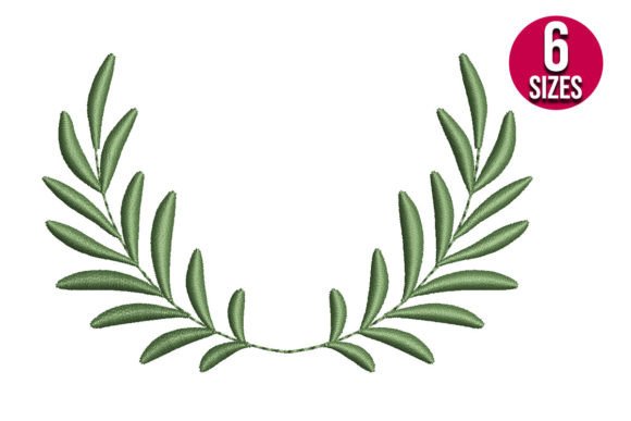 Olive Leaf Wreath Embroidery Review