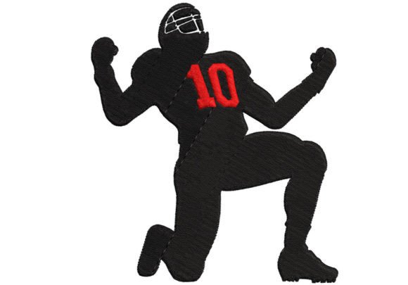 Rugby Player Winning Embroidery Review