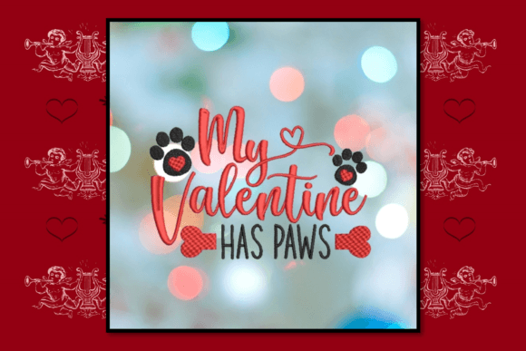 Valentine Paws Embroidery Review